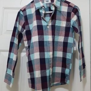 Multicolored checkered shirt-oldnavy